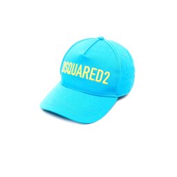 DSQUARED Șapcă S23BCM066005C05352 M2640 caribbean sea+yellow