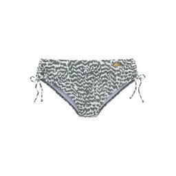 LASCANA Slip costum de baie oliv / alb