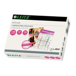 Folie de laminat Folie LEITZ Standard pentru laminare, A7 - 125 microni, 100 folii/cutie