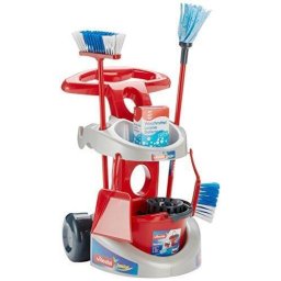 Small Vileda broom wagon with accessories - 6721