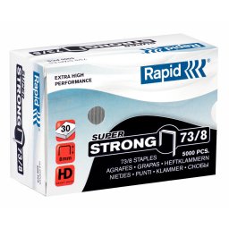 Capse Rapid Super Strong, 73/8, 10-30 coli, 5000 buc/cutie
