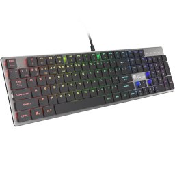 Tastatura Tastatura Genesis Thor 420 RGB, Gaming, Negru, USB, Cu fir, 104 taste