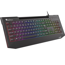 Tastatura Tastatura Genesis Lith 400 RGB, Gaming, Negru, USB, Cu fir, 104 taste