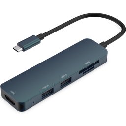 Accesorii Audio Hi-Fi Adaptor USB-C - HDMI/USB/SD/TF HP DHC-CT203