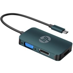 Accesorii Audio Hi-Fi Adaptor USB-C - HDMI/VGA/DP HP DHC-CT200