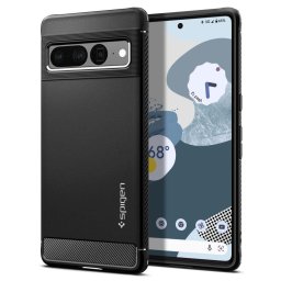 Husa Husa TPU Rugged Armor pentru Google Pixel 7 Pro, Matte, Neagra ACS04725