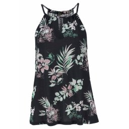 LASCANA Top verde mentă / roz pal / negru
