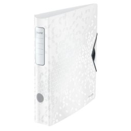 Biblioraft LEITZ 180 Active WOW, polyfoam, A4, 65 mm, alb