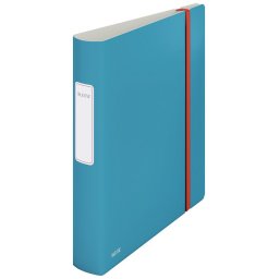 Biblioraft LEITZ 180 Active Cosy, polyfoam, A4, 65 mm, albastru celest