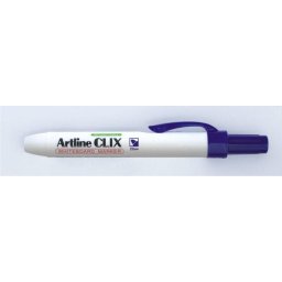Marker pentru tabla de scris ARTLINE Clix 573, mecanism retractabil, varf rotund 2.0mm - albastru