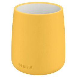 Accesorii birotica Suport instrumente de scris LEITZ Cosy, ceramica, galben chihlimbar