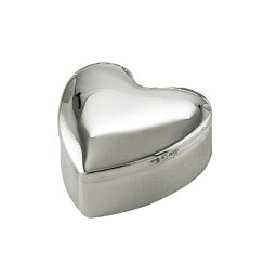 Caseta bijuterii Inima argint masiv 5 cm
