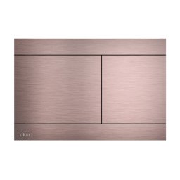 Clapeta de actionare, Alcadrain, Fun, cu doua volume, red gold periat