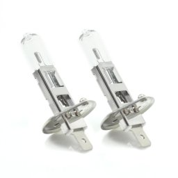 Set de 2 becuri Halogen H1 - 55W + 90% intensitate