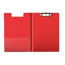 Clipboard ESSELTE dublu, PP, A4, 100 coli, rosu