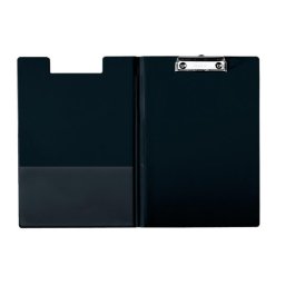 Clipboard ESSELTE dublu, PP, A4, 100 coli, negru