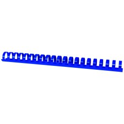 Accesorii birotica Inele plastic 25 mm, max 240 coli, 50buc/cut Office Products - albastru