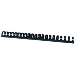 Accesorii birotica Inele plastic 25 mm, max 240 coli, 50buc/cut Office Products - negru