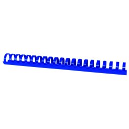 Accesorii birotica Inele plastic 28 mm, max 270 coli, 50buc/cut Office Products - albastru