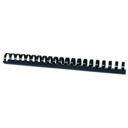 Accesorii birotica Inele plastic 28 mm, max 270 coli, 50buc/cut Office Products - negru