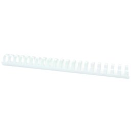 Accesorii birotica Inele plastic 28 mm, max 270 coli, 50buc/cut Office Products - alb