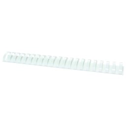 Accesorii birotica Inele plastic 38 mm, max 350 coli, 50buc/cut Office Products - alb
