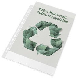 Folie de protectie Esselte Recycled, PP, A4 MAXI, 70 mic, 50 buc/cutie, standard