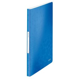 Mapa de prezentare LEITZ WOW, coperta moale, PP, A4, 40 de folii, albastru