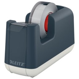Accesorii birotica Dispenser pentru banda adeziva LEITZ Cosy, PS, banda inclusa, gri antracit
