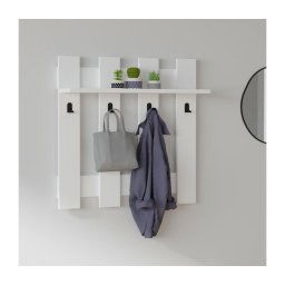 Cuier de perete CARINA 70x70 cm alb