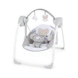 Ingenuity - Leagăn pentru copii CUDDLE LAMB cu melodie, 4xLR14