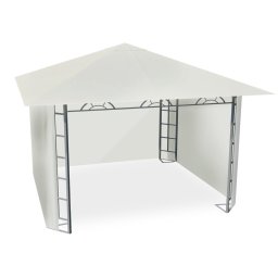 Pavilion de gradina 3x3m 4934, otel, 4 pereti laterali