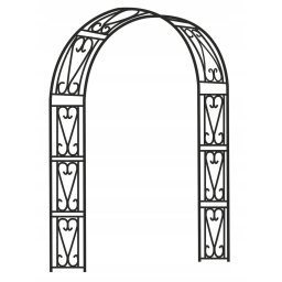 Pergola de gradina, arcada trandafiri , flori 150 x 40 x 250 cm