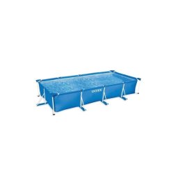 Piscina cu Cadru Metalic Dreptunghiulara, Bestway, 400x211x81 cm, 5700 litri, cu pompa de filtrare i