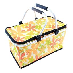 Cos de Picnic cu Maner Pliabil, Izolat Termic, multicolor, APT-BQ27B