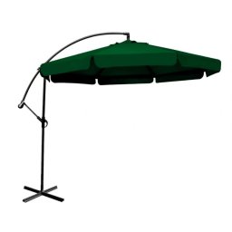Umbrela de gradina pliabila 6 segmente verde Ø 300cm
