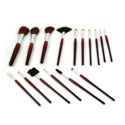 Set de 16 Pensule Machiaj cu Borseta