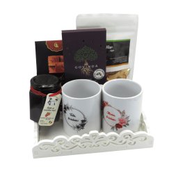 Tavita cadou Paste, Familia Alaturi, produse naturale, 7 piese - ILIF303062