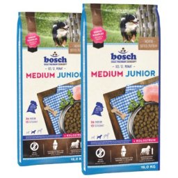 BOSCH Hrana uscata pentru caini junior de talie medie 30 kg (2 x 15 kg)