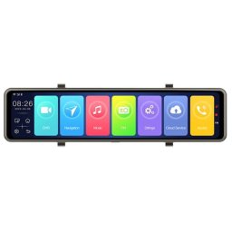 Oglinda iSEN Z90 DVR, 4G, 12 , 4GB RAM, 64 GB ROM, Octa-core, Android 14, CarPlay Apple si Android Auto wireless, WiFi, Camera marsarier