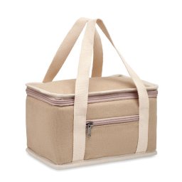 Geanta termoizolanta 6 doze, Everestus, 42FEB232183, 25x15.5x14.5 cm, Panza, Bej