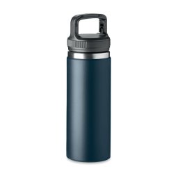 Sticla termoizolanta Everestus, 42FEB231032, 500 ml, Ø7x23.5 cm, Otel, Albastru Inchis