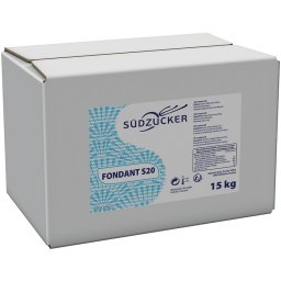 Fondant cofetarie pentru glazuri S20 Alb Covapaste 15 Kg