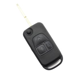 Mercedes Benz - Carcasa tip cheie briceag cu 3 butoane, lama 4 "piste