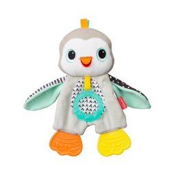 Jucărie de pluș de dentiție în formă de pinguin Infantino