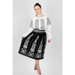 Fusta stilizata cu motive traditionale Tatiana 3