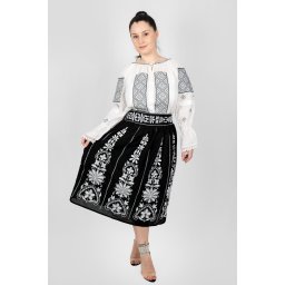 Fusta stilizata cu motive traditionale Tatiana 3