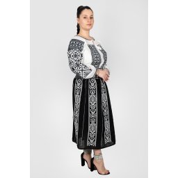 Fusta stilizata cu motive traditionale Tatiana 4