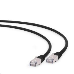 Gembird patchcord RJ45, cat. 6A,FTP, LSZH, 5m, black