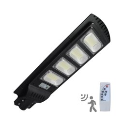Lampă LED stradală solară cu senzor LED STREET LED/15W/3,2V IP65 + telecomandă
